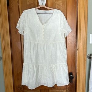 Madewell white dress